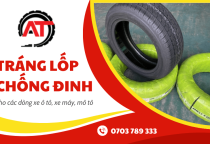 Tráng lốp chống đinh - Giải pháp hiệu quả để bảo vệ xe trước những cung đường nguy hiểm