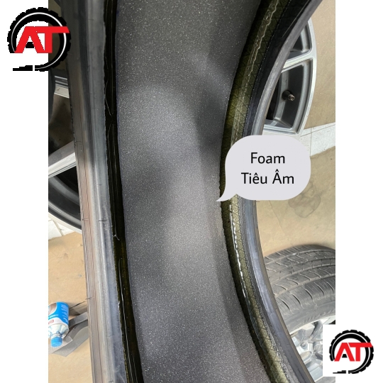 Tráng lốp chống đinh, Tiêu Âm Giảm Ồn